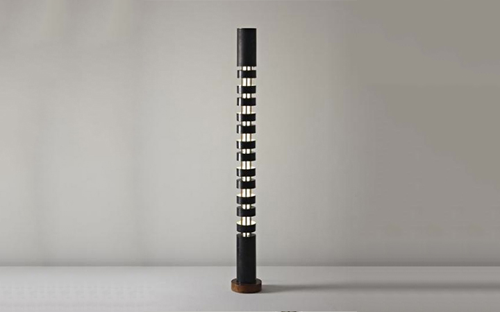 Totem Floor Lamp by Serge Mouille Floor Lamps
